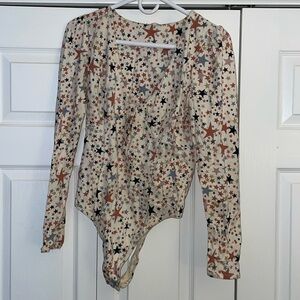 Women’s Free People multicolor bodysuit